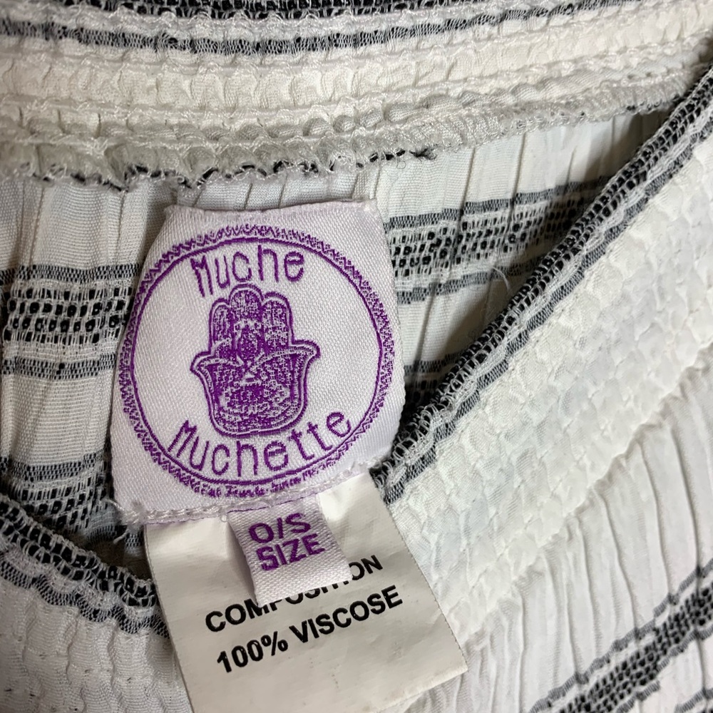 muche et muchette woven tassel dress coverup - Picture 6 of 8